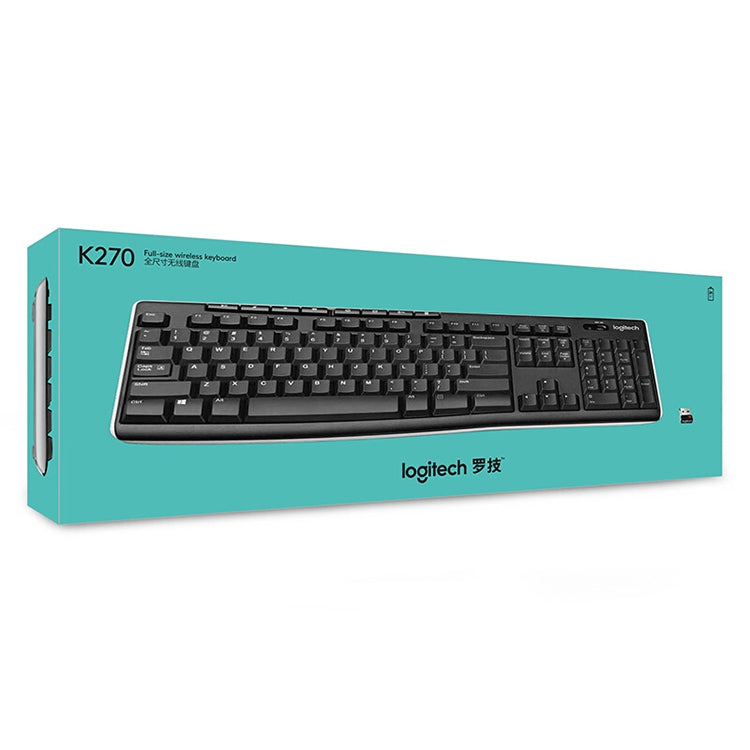 Logitech K270 Single Wireless Ultra-thin Silent Keyboard