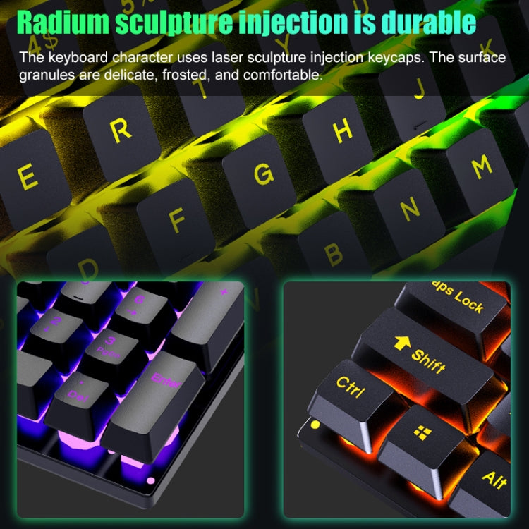 D500 RGB Brilliant Backlight Mouse and Keyboard Set