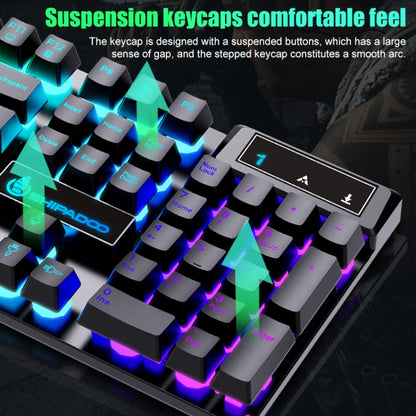 D500 RGB Brilliant Backlight Word ThroughKeyboard and Mouse Set