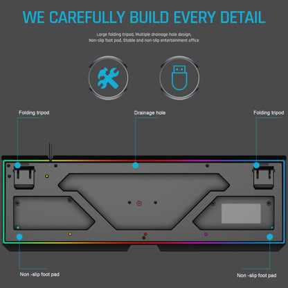 GK60 Metal Panel Dazzling Competitive Keyboard