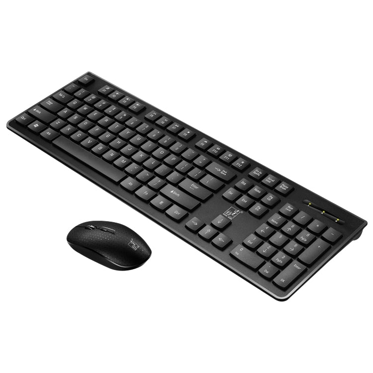 ZGB 8810 Mute Wireless Keyboard + Mouse Set, 8810 (Black), 8810 (White)