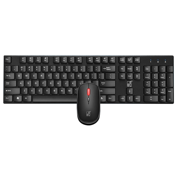 ZGB 8820 Candy Color Wireless Keyboard + Mouse Set, 8820 (Black), 8820 (White)