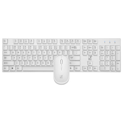 ZGB 8820 Candy Color Wireless Keyboard + Mouse Set, 8820 (Black), 8820 (White)