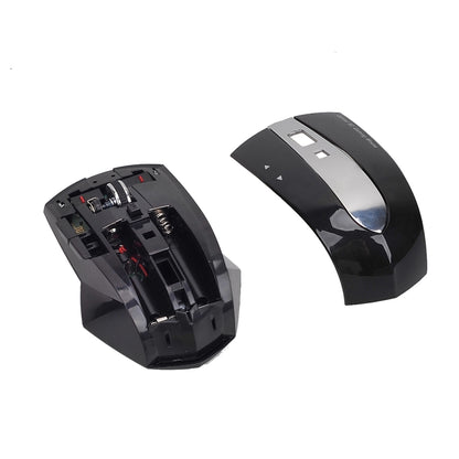 MZ-011 2.4GHz 1600DPI Wireless Rechargeable Optical Mouse with HUB Function, Blue, Silver, Black, Black Silver, White + Royal Blue, Pearl White