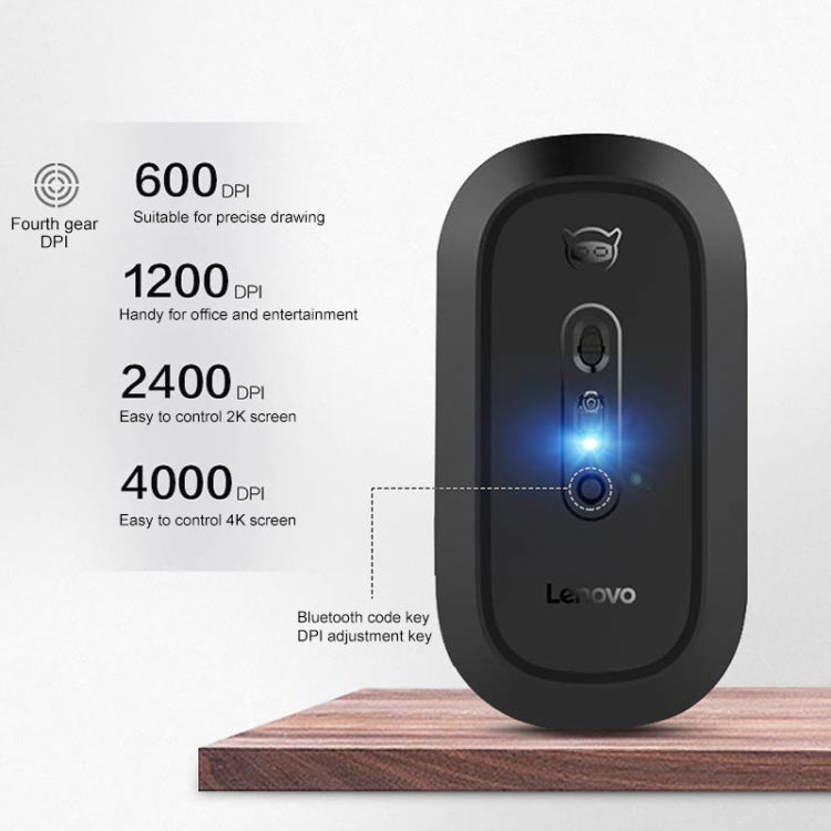 Lenovo Bluetooth 4.0 Dual Mode Wireless Bluetooth Mouse for Xiaoxin Air, Dual Mode Bluetooth Mouse