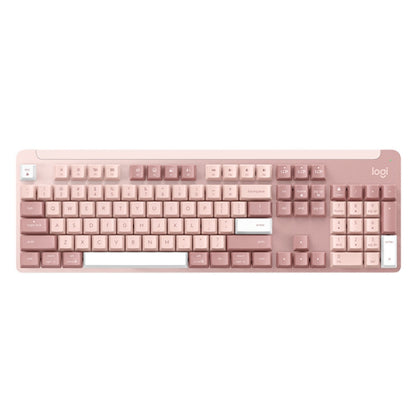 Logitech K865 104 Keys Wireless Bluetooth Mechanical Keyboard, Red Shaft, K865