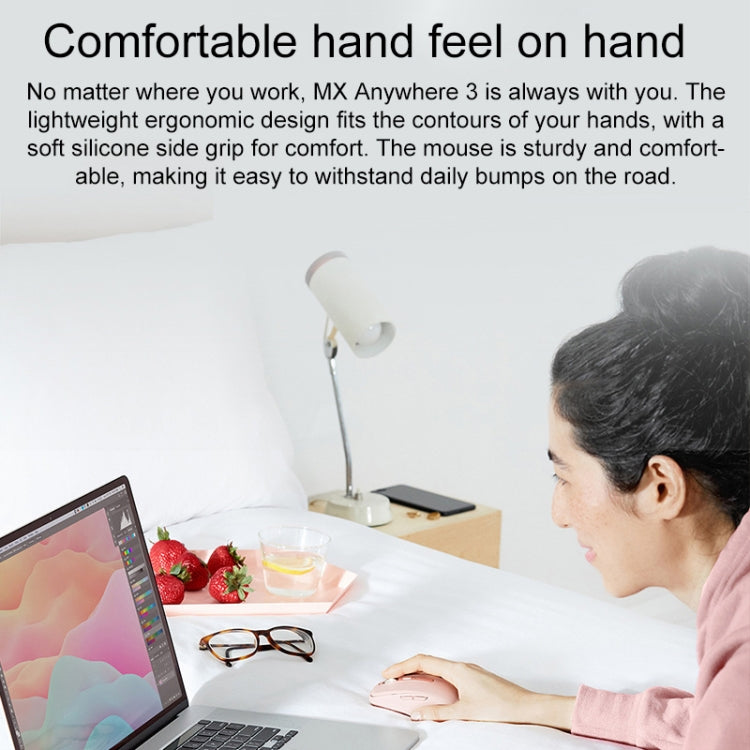 Logitech MX Anywhere 3S 4 Keys Wireless Bluetooth Dual Mode Mute Mouse
