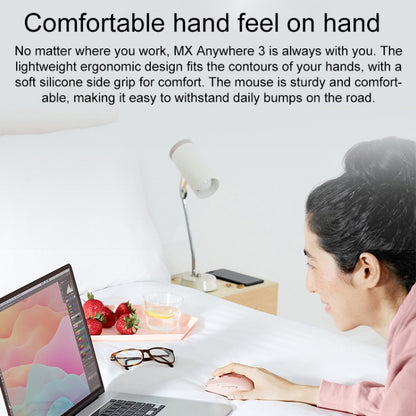 Logitech MX Anywhere 3S 4 Keys Wireless Bluetooth Dual Mode Mute Mouse