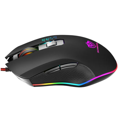 SHIPADOO GM3 3600 DPI Four-speed Adjustable Four-button Cool Colorful Respiration Light Gaming Wired Mouse