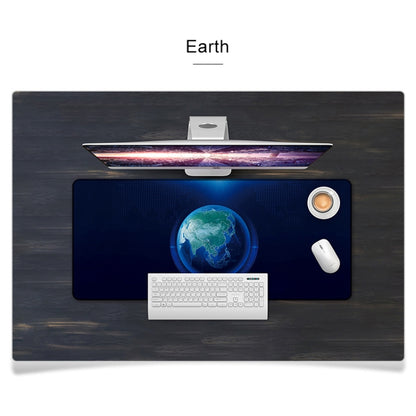 YINDIAO Large Rubber Mouse Pad Anti-skid Gaming Office Desk Pad Keyboard Mat, Size: 800x300mm (Universe), KB7660A, KB7660C, KB7660D, KB7660E, KB7660F