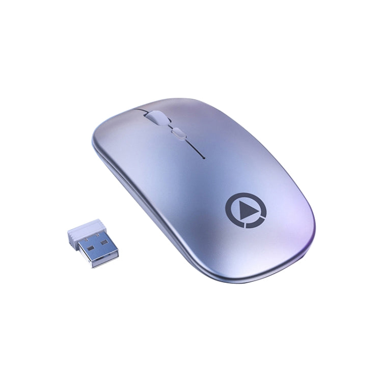 YINDIAO A2 2.4GHz 1600DPI 3-modes Adjustable Wireless Silent Mouse, Battery Powered, Battery ver.