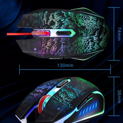 Chasing Leopard T9 USB Wired Gaming Backlight Gaming Mouse