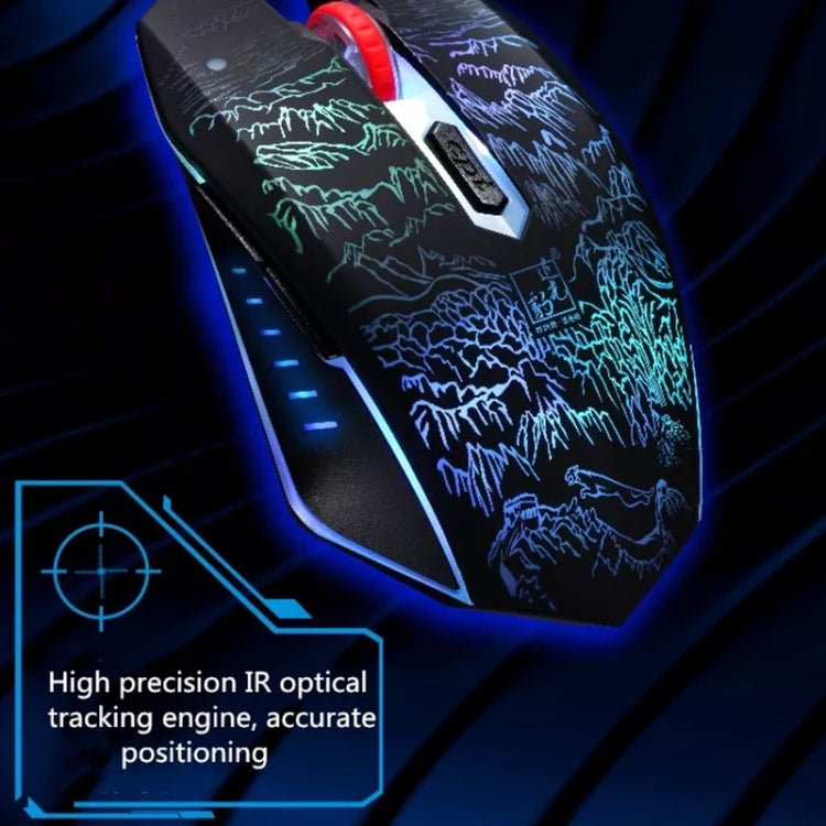 Chasing Leopard T9 USB Wired Gaming Backlight Gaming Mouse