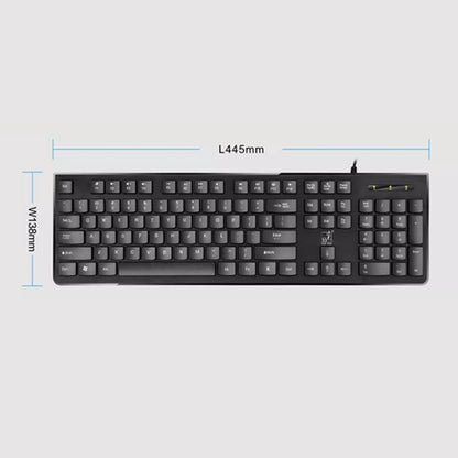 ZGB S500 Round Key USB Wired Computer Keyboard, Round Key (White), Round Key (Black)