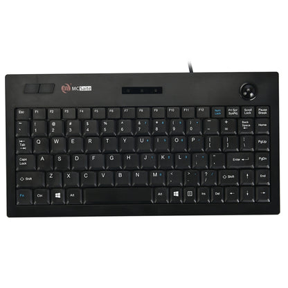 MC Saite MC-9712 Wired 88 Keys Multimedia Computer Keyboard with Trackball for Windows, MC-9712