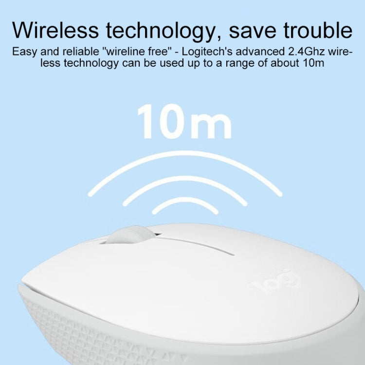 Logitech M172 1000DPI 2.4GHz Wireless Mouse, M172
