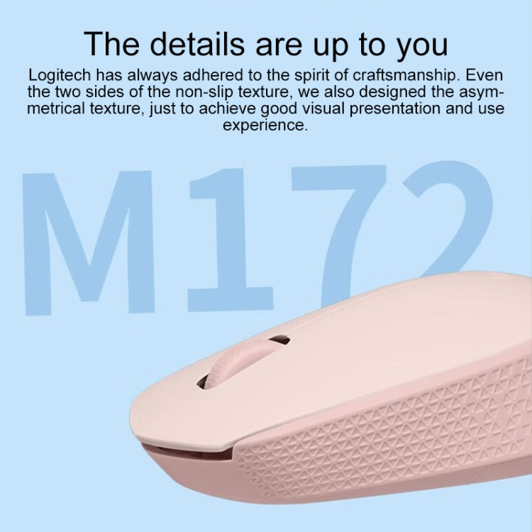 Logitech M172 1000DPI 2.4GHz Wireless Mouse, M172