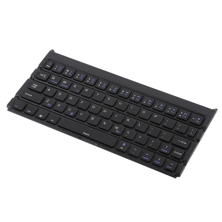 GK808 Ultra-thin Foldable Bluetooth V3.0 Keyboard, Built-in Holder, Support Android / iOS / Windows System, GK808 (Black), GK808 (Rose Gold)
