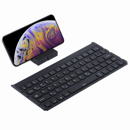GK808 Ultra-thin Foldable Bluetooth V3.0 Keyboard, Built-in Holder, Support Android / iOS / Windows System, GK808 (Black), GK808 (Rose Gold)
