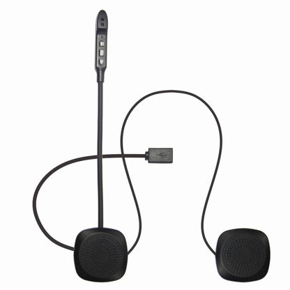 T2 Bluetooth V5.0 Helmet Headset 5V for Motorcycle Driving with Anti-interference Microphone
