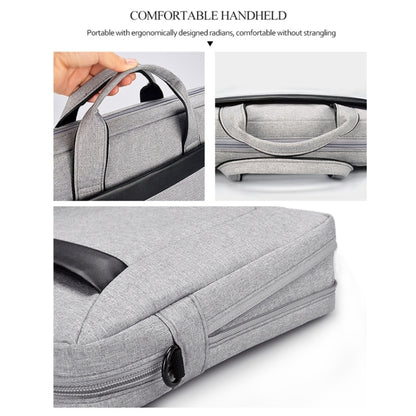DJ06 Oxford Cloth Waterproof Wear-resistant Portable Expandable Laptop Bag for 14.1 inch Laptops, with Detachable Shoulder Strap, 14.1 inch