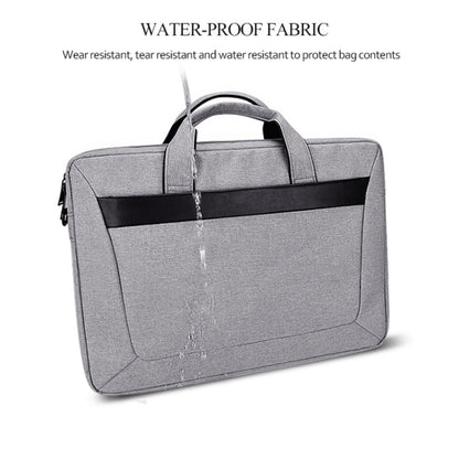 DJ06 Oxford Cloth Waterproof Wear-resistant Portable Expandable Laptop Bag for 14.1 inch Laptops, with Detachable Shoulder Strap, 14.1 inch