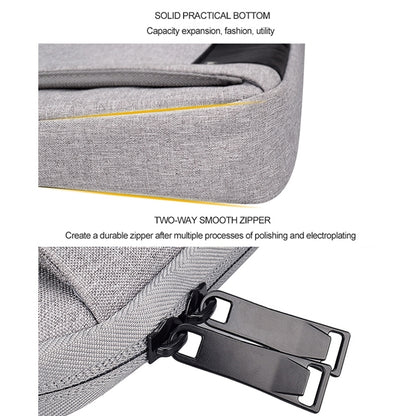 DJ08 Oxford Cloth Waterproof Wear-resistant Laptop Bag for 13.3 inch Laptops, with Concealed Handle & Luggage Tie Rod & Adjustable Shoulder Strap, 13.3 inch
