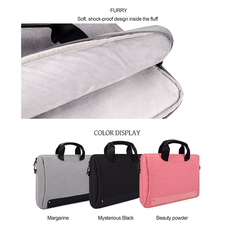 DJ08 Oxford Cloth Waterproof Wear-resistant Laptop Bag for 13.3 inch Laptops, with Concealed Handle & Luggage Tie Rod & Adjustable Shoulder Strap, 13.3 inch