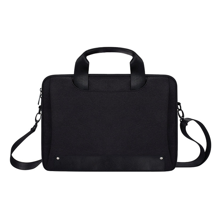DJ08 Oxford Cloth Waterproof Wear-resistant Laptop Bag for 15.4 inch Laptops, with Concealed Handle & Luggage Tie Rod & Adjustable Shoulder Strap, 15.4 inch