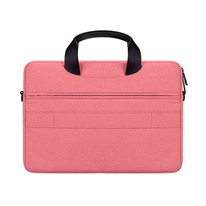 DJ08 Oxford Cloth Waterproof Wear-resistant Laptop Bag for 15.4 inch Laptops, with Concealed Handle & Luggage Tie Rod & Adjustable Shoulder Strap, 15.4 inch