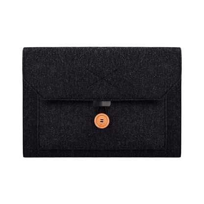 ND06 Multi-purpose Felt Button Laptop Inner Bag for 15.4 inch Laptop, 15.4 inch