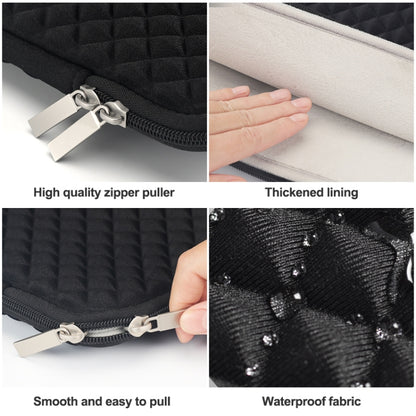 Diamond Texture Laptop Liner Bag, Size: 14-15.4 inch, 14-15.4 inch