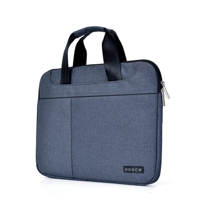 OSOCE S63 Breathable Wear-resistant Shoulder Handheld Zipper Laptop Bag For 15 inch and Below Macbook, Samsung, Lenovo, Sony, DELL Alienware, CHUWI, ASUS, HP