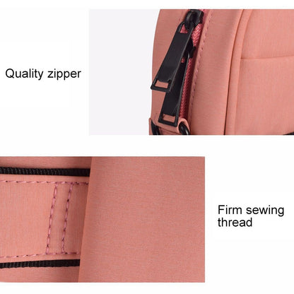 DJ03 Waterproof Anti-scratch Anti-theft One-shoulder Handbag for 13.3 inch Laptops, with Suitcase Belt, DJ03 13.3 inch Black, DJ03 13.3 inch Pink, DJ03 13.3 inch Navy Blue