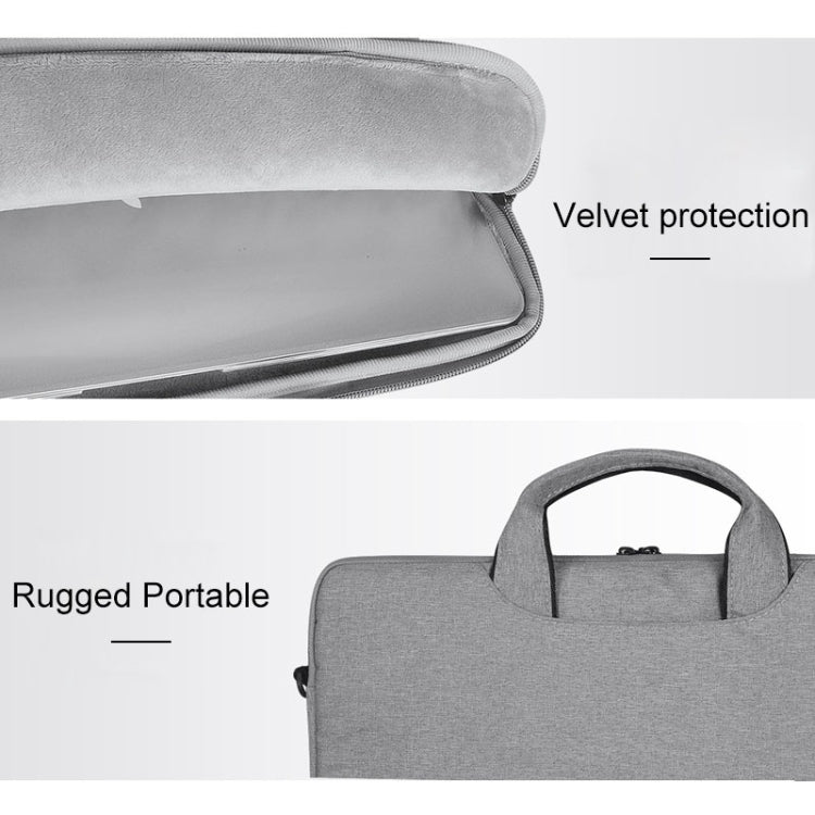 ST01S Waterproof Oxford Cloth Hidden Portable Strap One-shoulder Handbag for 13.3 inch Laptops, ST01S 13.3 inch Black, ST01S 13.3 inch Pink, ST01S 13.3 inch Light Grey, ST01S 13.3 inch Dark Gray, ST01S 13.3 inch Navy Blue