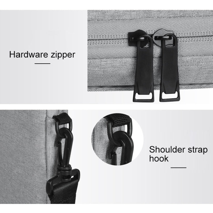 ST01S Waterproof Oxford Cloth Hidden Portable Strap One-shoulder Handbag for 15.6 inch Laptops, ST01S 15.6 inch Navy Blue, ST01S 15.6 inch Black, ST01S 15.6 inch Pink, ST01S 15.6 inch Light Grey, ST01S 15.6 inch Dark Gray