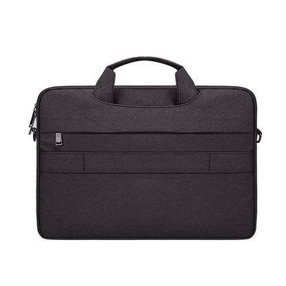 ST02S Waterproof Tear Resistance Hidden Portable Strap One-shoulder Handbag for 13.3 inch Laptops, with Suitcase Belt, ST02S 13.3 inch Black, ST02S 13.3 inch Dark Gray, ST02S 13.3 inch Pink, ST02S 13.3 inch Light Grey, ST02S 13.3 inch Navy Blue