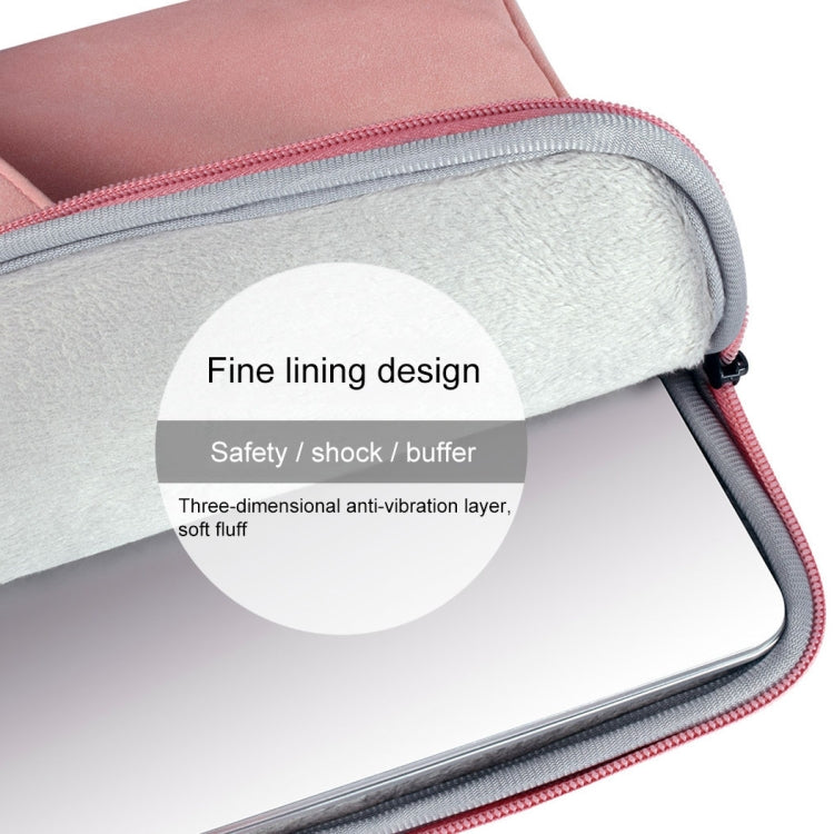 ST06 Waterproof PU Leather Zipper Hidden Portable Strap One-shoulder Handbag for 15.6 inch Laptops, with Suitcase Belt, ST06 15.6 inch Dark Gray, ST06 15.6 inch Pink, ST06 15.6 inch Light Grey