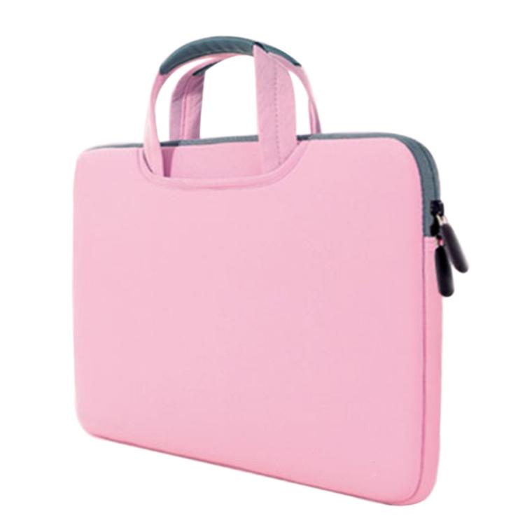 15.6 inch Portable Air Permeable Handheld Sleeve Bag for Laptops, Size: 41.5x30.0x3.5cm, 15.6 inch Grey, 15.6 inch Magenta, 15.6 inch Black, 15.6 inch Pink, 15.6 inch Green