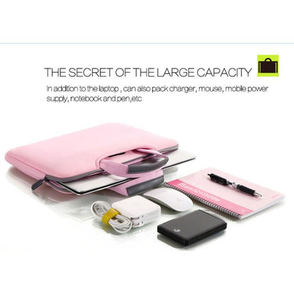 15.6 inch Portable Air Permeable Handheld Sleeve Bag for Laptops, Size: 41.5x30.0x3.5cm, 15.6 inch Grey, 15.6 inch Magenta, 15.6 inch Black, 15.6 inch Pink, 15.6 inch Green
