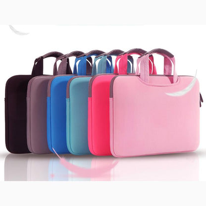 15.6 inch Portable Air Permeable Handheld Sleeve Bag for Laptops, Size: 41.5x30.0x3.5cm, 15.6 inch Grey, 15.6 inch Magenta, 15.6 inch Black, 15.6 inch Pink, 15.6 inch Green