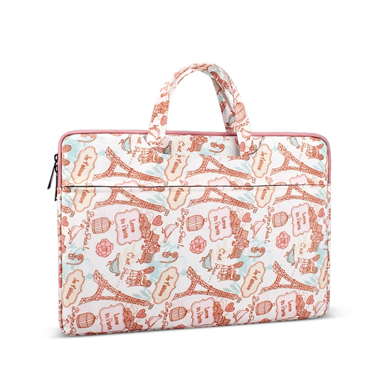 Canvas Waterproof Laptop Handbag for 14.1 inch Laptops, 14.1 inch