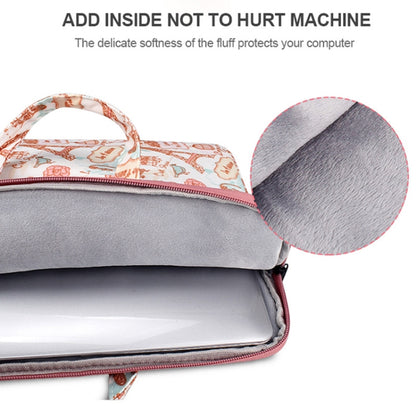 Canvas Waterproof Laptop Handbag for 14.1 inch Laptops, 14.1 inch