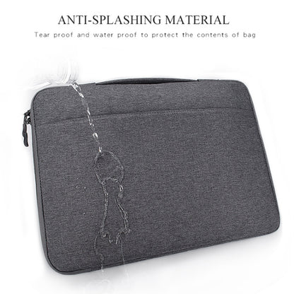 Oxford Cloth Waterproof Laptop Handbag for 14.1 inch Laptops, with Trunk Trolley Strap, 14.1 inch