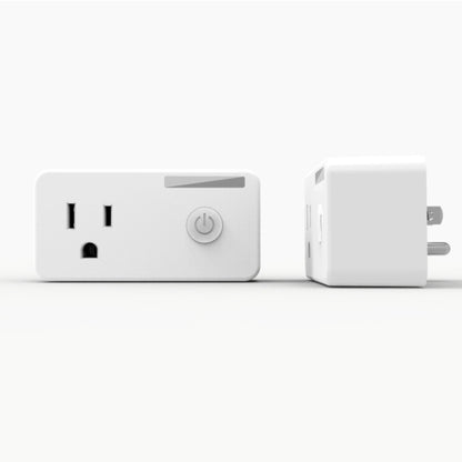 10A WiFi 2.4GHz APP Remote Control Timing Smart Socket Works with Alexa & Google Home, AC 110-250V, US Plug