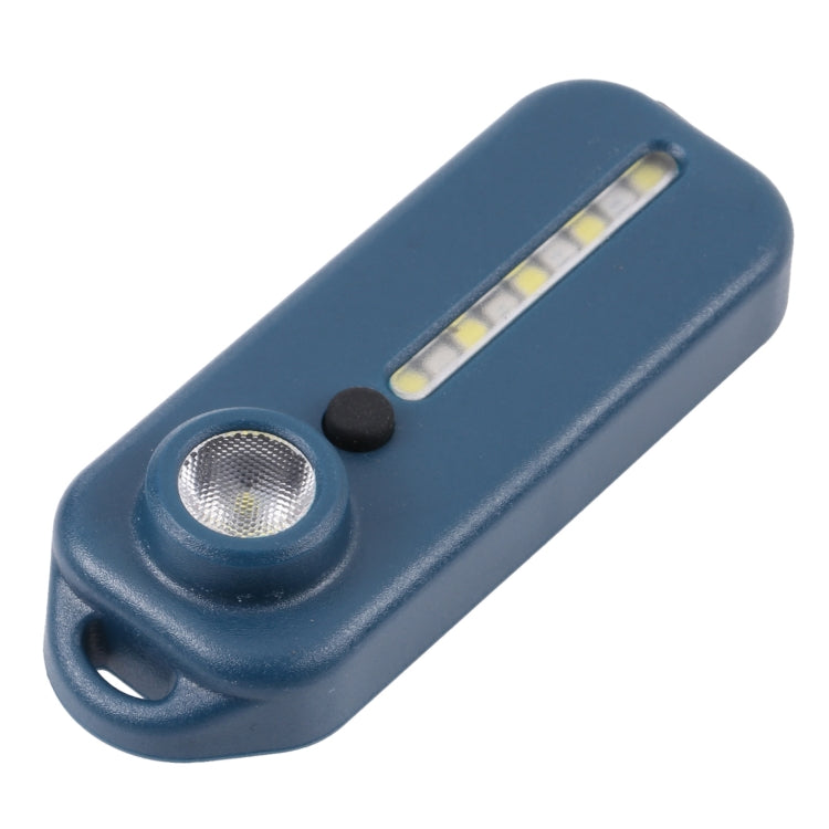 W-014 6 Lamp Beads USB-C / Type-C Rechargeable Red and Blue Warning Bicycle Tail Light, 6 Lamp Beads