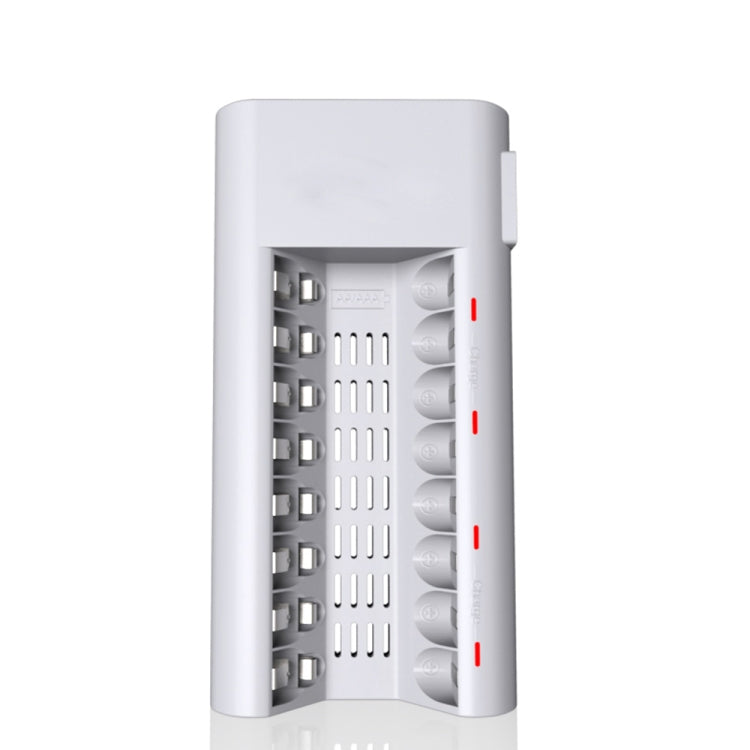 100-240V 8 Slot Battery Charger for AA & AAA Battery, EU Plug
