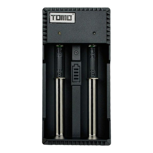 TOMO V6-2 USB Smart Battery Charger with  Indicator Light for 18650 / 18500 / 17650 / 16340 / 14500 / 10500 Li-ion Battery / AA / AAA Battery, TOMO V6-2
