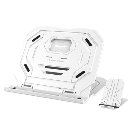 T3 Multi-function Hollow Design Cooling Bracket with 10-Level Adjustable Angle for Notebook,  MacBook, iPad, Mobile Phones, T3 (White), T3 (Black)
