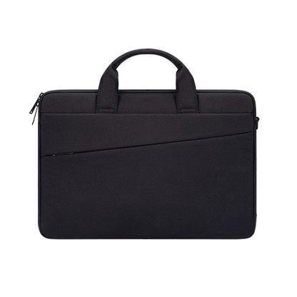 ST03S 14.1 inch Double Side Pockets Wearable Oxford Cloth Soft Handle Portable Laptop Tablet Bag, 14.1 inch Black, 14.1 inch Pink, 14.1 inch Grey, 14.1 inch Deep Space Gray, 14.1 inch Navy Blue